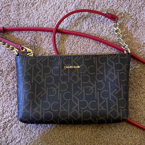 Calvin Klein cross body purse